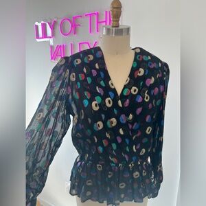 80s Lurex Blouse